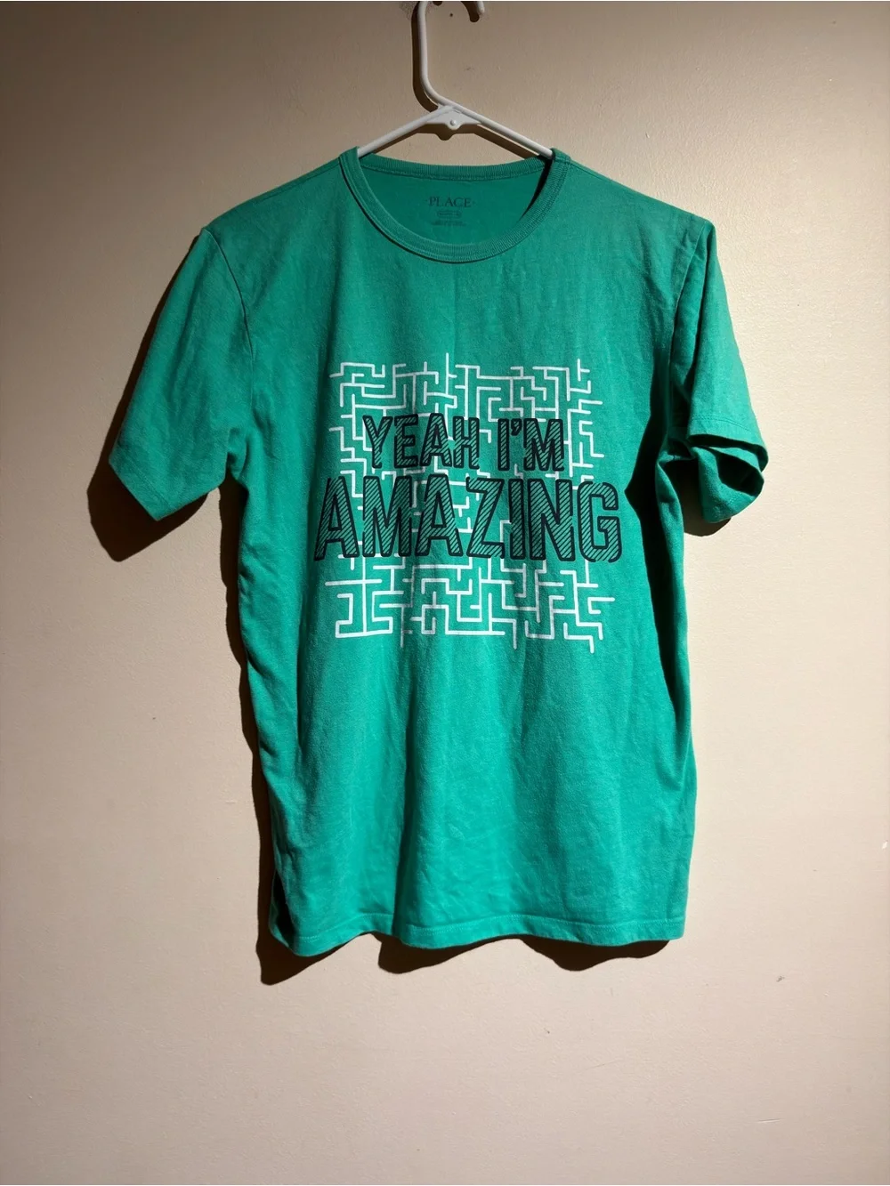 The Children's Place Green 'Yeah I'm Amazing' Graphic Tee